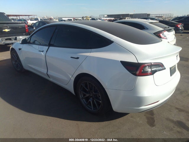 Tesla Model 3 Long Range 2022 5YJ3E1EB9NF296434 Image 3