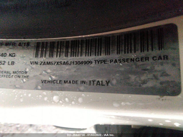 2018 Maserati Ghibli, VIN: ZAM57XSA6J1304909