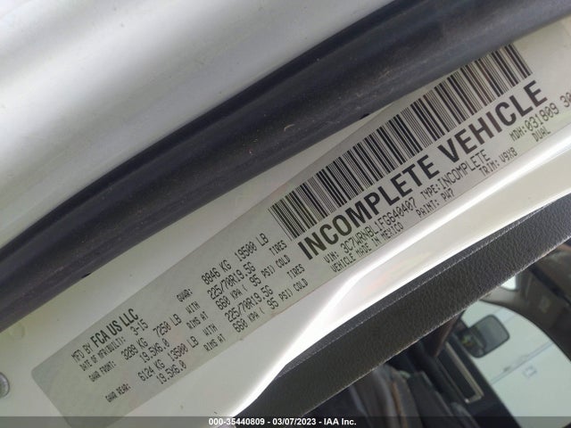 2015 Dodge Ram, VIN: 3C7WRNBL1FG640407