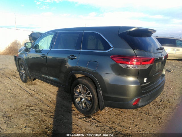 2018 TOYOTA HIGHLANDER LE VIN: 5TDBZRFH6JS815317