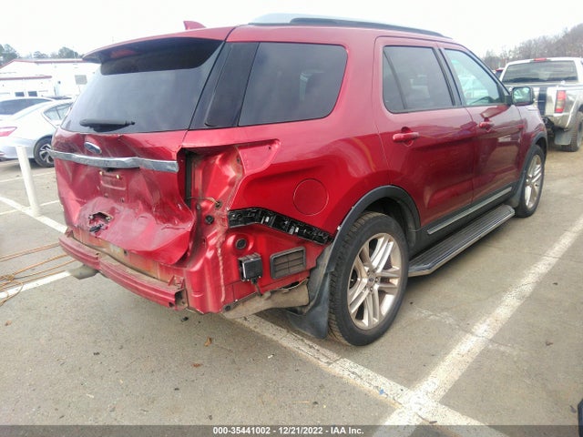 2017 FORD EXPLORER XLT VIN: 1FM5K7D88HGA54444