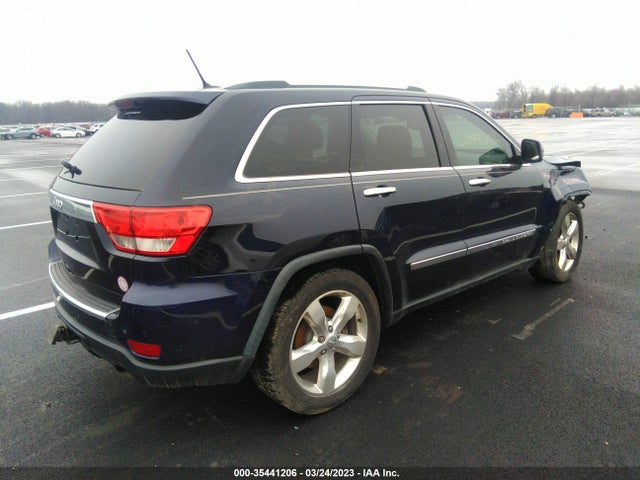 2012 JEEP GRAND CHEROKEE OVERLAND VIN: 1C4RJFCT5CC315358