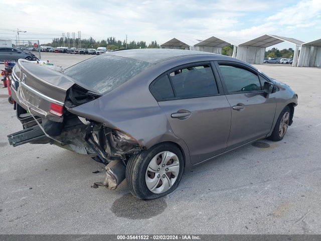 2014 HONDA CIVIC LX VIN: 19XFB2F58EE069567