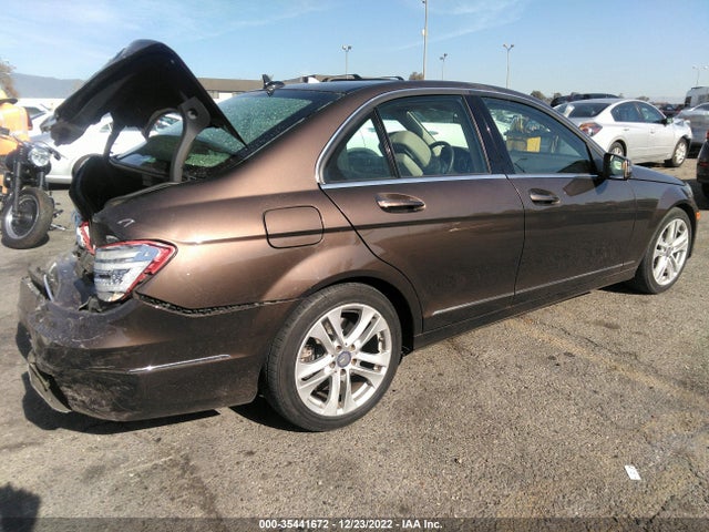 2013 MERCEDES-BENZ C-CLASS C 250 VIN: WDDGF4HB8DA765585