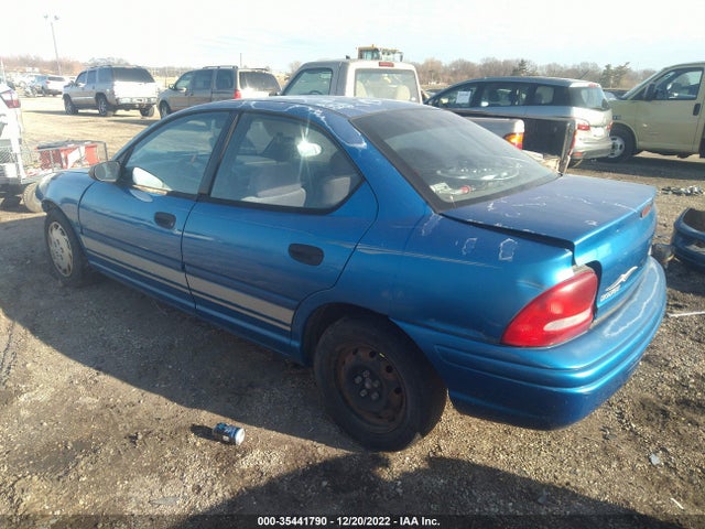 1998 DODGE NEON COMPETITION/HIGHLINE VIN: 1B3ES47C7WD704500