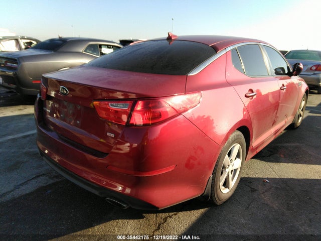 KIA Optima Lx 2015 5XXGM4A7XFG468847 Image 4