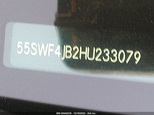 55SWF4JB2HU233079 Mercedes-Benz C-class C 300