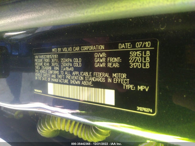 Volvo XC90 2011 YV4952CY8B1576161 Image 10