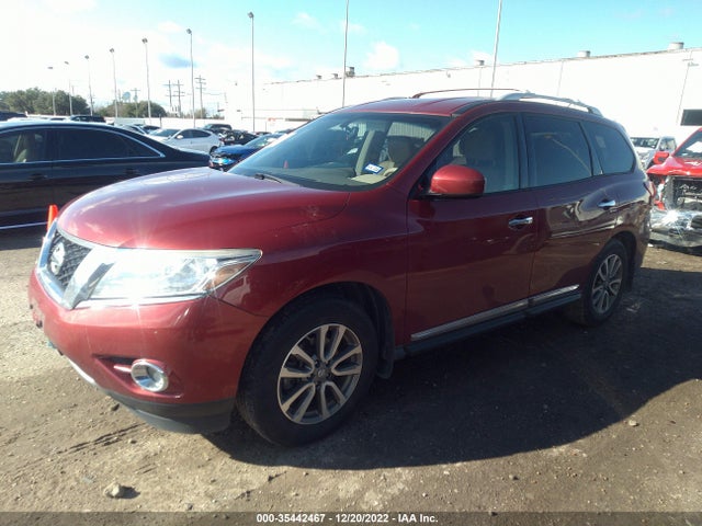 2014 NISSAN PATHFINDER SL VIN: 5N1AR2MN7EC707805