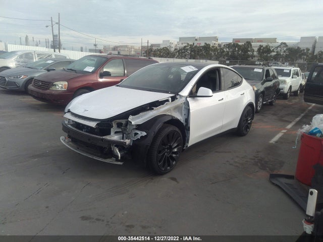 Tesla Model Y Performance 2022 7SAYGDEF6NF494802 Image 2