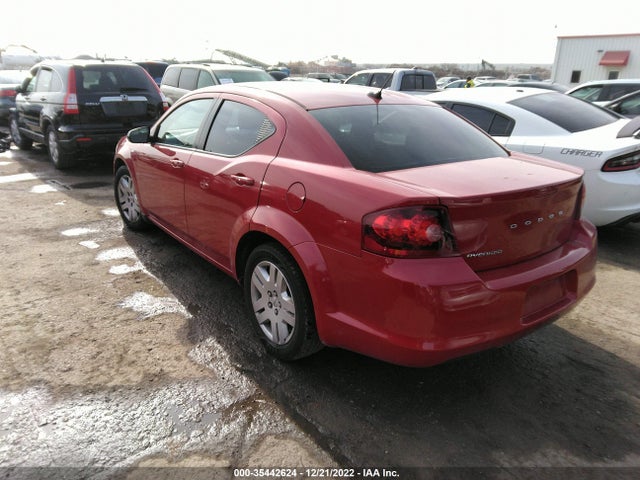 2013 DODGE AVENGER SE VIN: 1C3CDZAB0DN632502