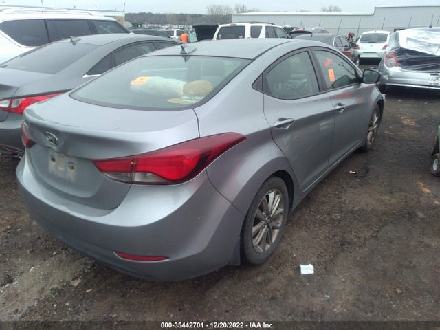 2016 HYUNDAI ELANTRA SE VIN: 5NPDH4AEXGH667716