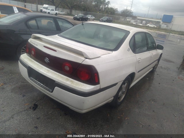 2001 CHEVROLET IMPALA LS VIN: 2G1WH55K019353848