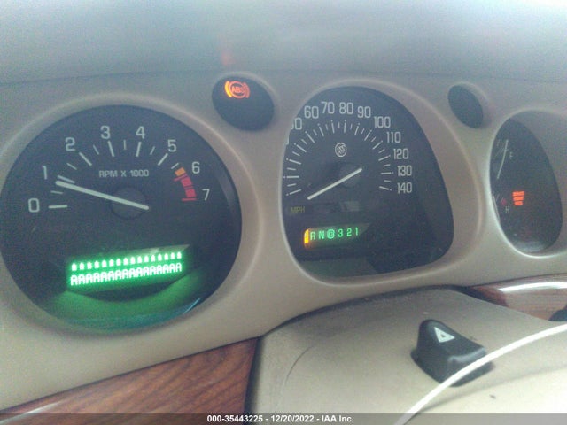 2001 BUICK LESABRE CUSTOM VIN: 1G4HP54KX14217780