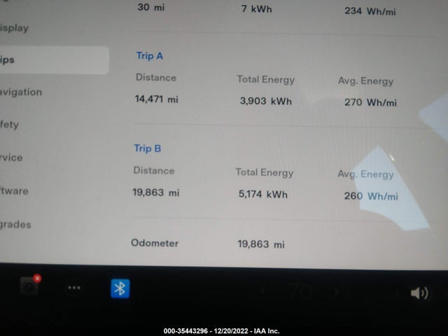 Tesla Model 3 Long Range 2022 5YJ3E1EB7NF157032 Image 7