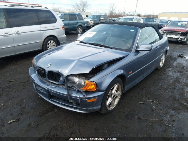 2002 BMW 3 SERIES 325CI VIN: WBABS33462PG88664