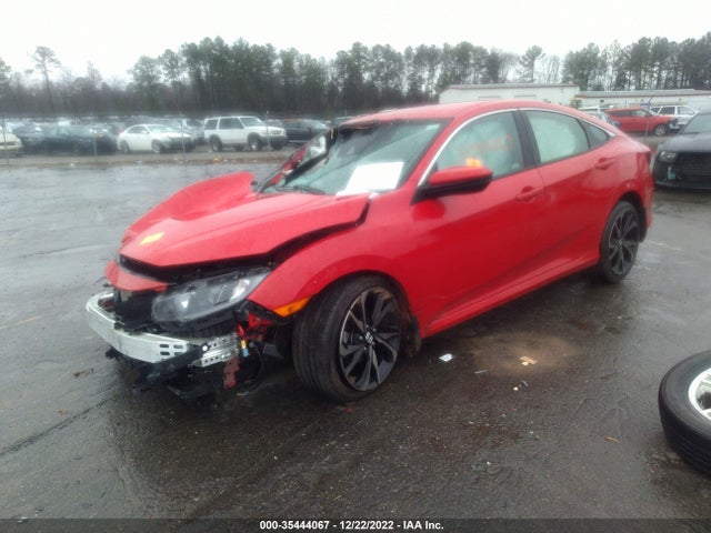 2021 HONDA CIVIC SEDAN SPORT VIN: 2HGFC2F86MH523620