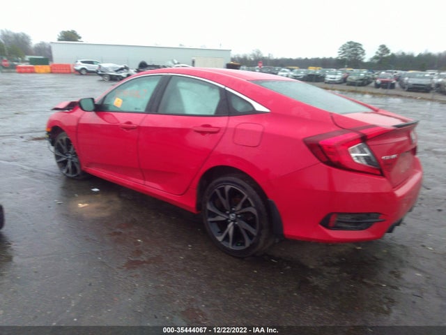 2021 HONDA CIVIC SEDAN SPORT VIN: 2HGFC2F86MH523620