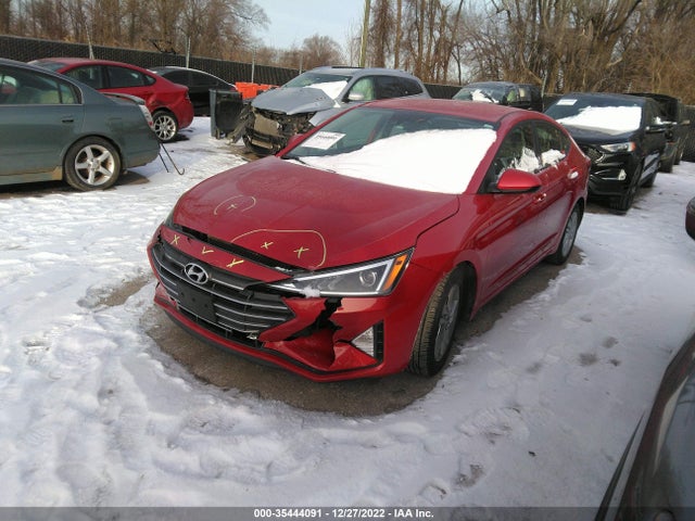 2020 HYUNDAI ELANTRA SEL VIN: 5NPD84LF0LH567544