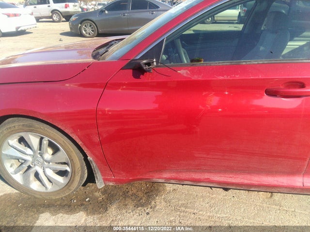 2018 HONDA ACCORD SEDAN LX 1.5T VIN: 1HGCV1F13JA050151