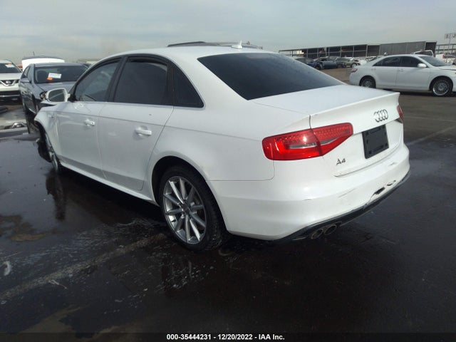 2015 AUDI A4 PREMIUM VIN: WAUAFAFL2FN024321