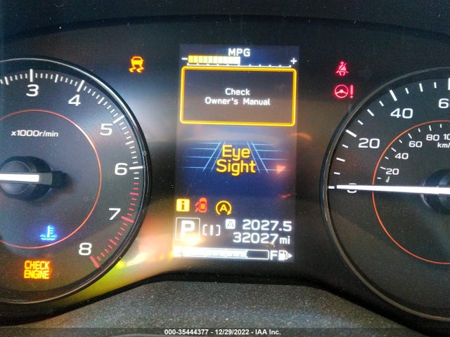 2020 SUBARU CROSSTREK PREMIUM VIN: JF2GTAPC8L8247415