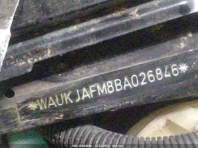 WAUKJAFM8BA026846 Audi A3 2.0 Tdi Premium Plus