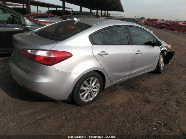 KNAFX4A64E5066543 KIA FORTE LX