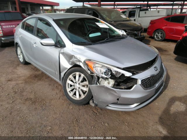 KNAFX4A64E5066543 KIA FORTE LX