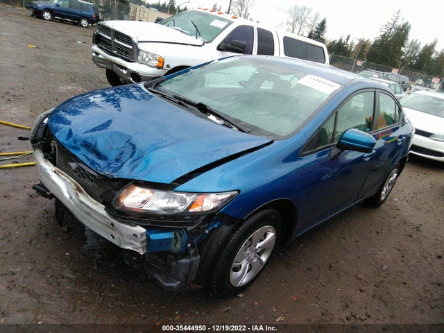 Honda Civic Sedan Lx 2014 19XFB2F50EE273635 Image 2