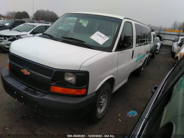 2016 CHEVROLET EXPRESS PASSENGER LS VIN: 1GAZGLFF9G1257624