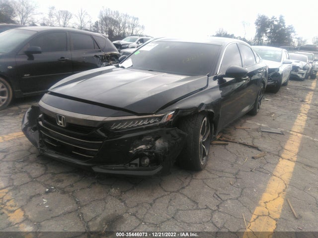 2021 HONDA ACCORD SEDAN SPORT VIN: 1HGCV1F39MA110455