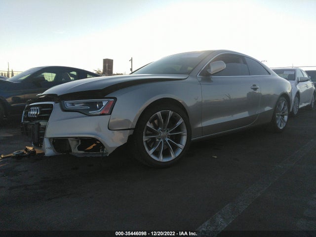 2013 AUDI A5 PREMIUM PLUS VIN: WAULFAFR0DA015859
