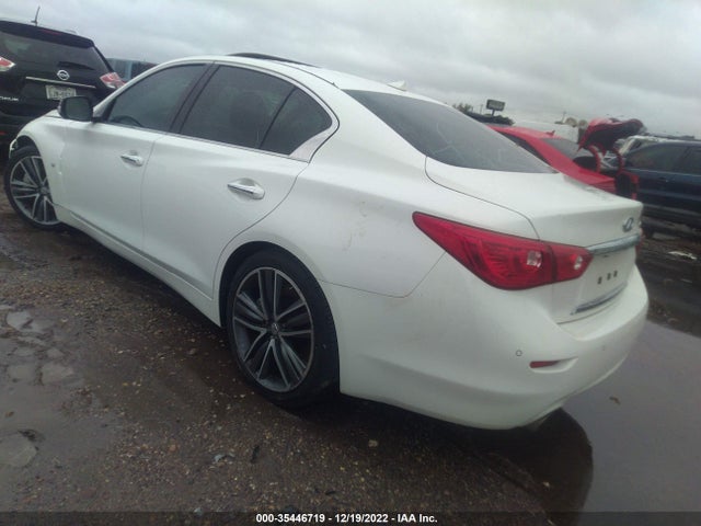 2014 INFINITI Q50 SPORT VIN: JN1BV7AP6EM689222