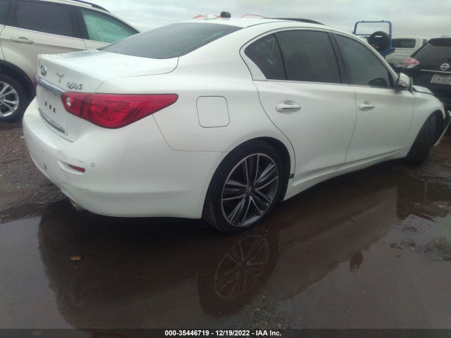 2014 INFINITI Q50 SPORT VIN: JN1BV7AP6EM689222