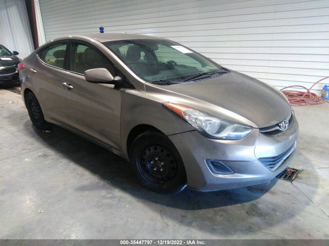2012 HYUNDAI ELANTRA GLS VIN: 5NPDH4AEXCH100691