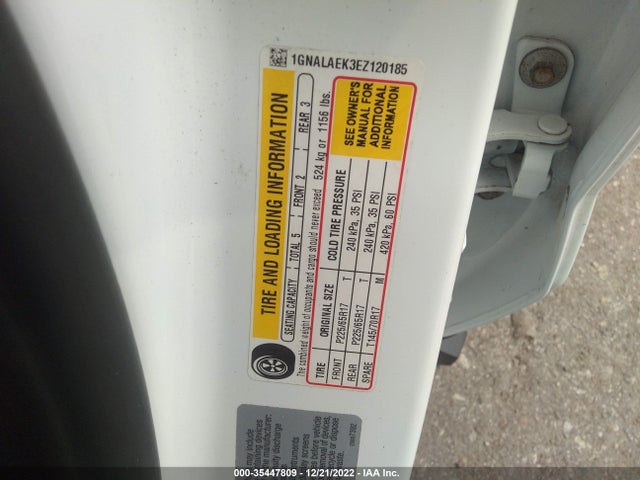 Chevrolet EQUINOX LS 2014 1GNALAEK3EZ120185 Image 10