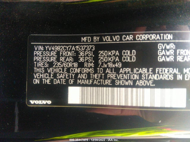 Volvo Xc90 I6 2010 YV4982CY7A1537373 Image 10