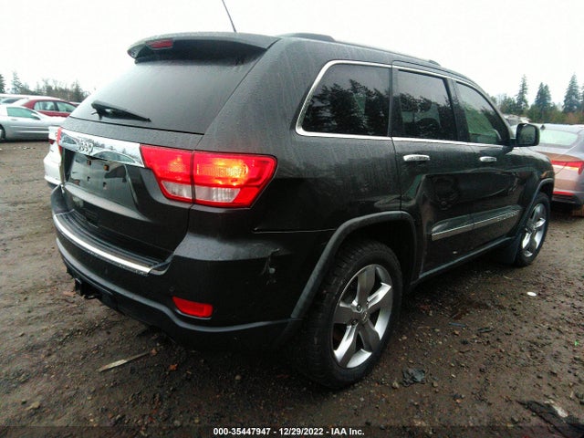 2011 JEEP GRAND CHEROKEE OVERLAND VIN: 1J4RR6GT5BC722804