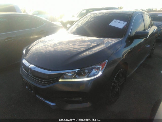 2017 HONDA ACCORD SEDAN SPORT SE VIN: 1HGCR2F16HA050536