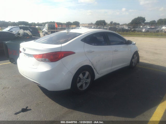 2013 HYUNDAI ELANTRA GLS VIN: 5NPDH4AE1DH334252