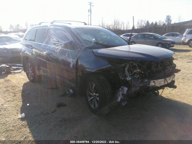2018 Toyota Highlander, VIN: 5TDJGRFH7JS052077