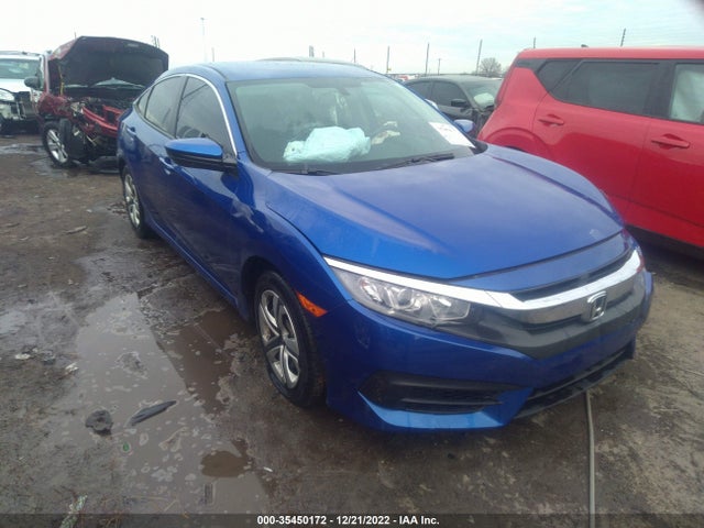 Honda Civic Lx 2018 2HGFC2F55JH587374 Image 1
