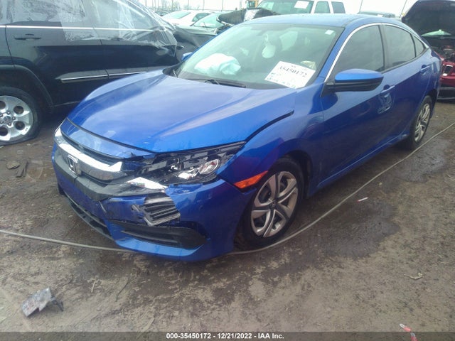Honda Civic Lx 2018 2HGFC2F55JH587374 Image 2