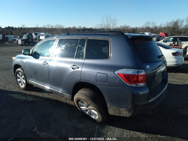 2012 TOYOTA HIGHLANDER VIN: 5TDBK3EHXCS153537
