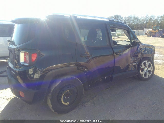 2016 JEEP RENEGADE LIMITED VIN: ZACCJADTXGPC75898