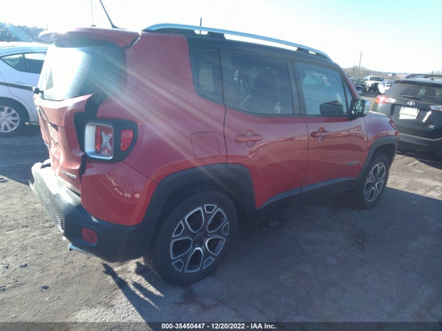 2015 JEEP RENEGADE LIMITED VIN: ZACCJBDT0FPB61753