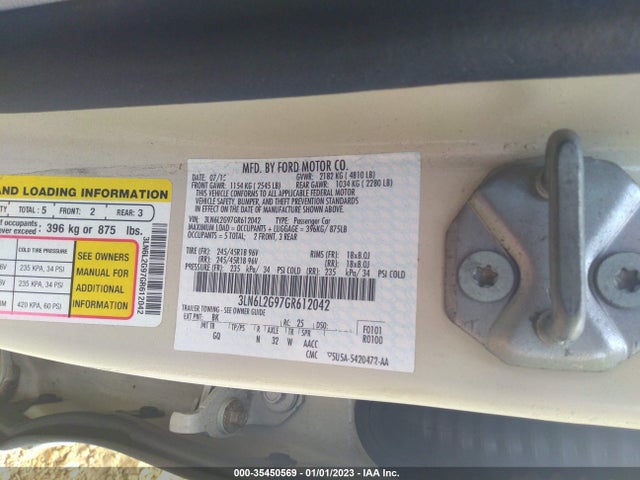 Lincoln MKZ 2016 3LN6L2G97GR612042 Image 10