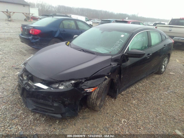 Honda Civic Sedan Lx 2017 2HGFC2F57HH516297 Image 2