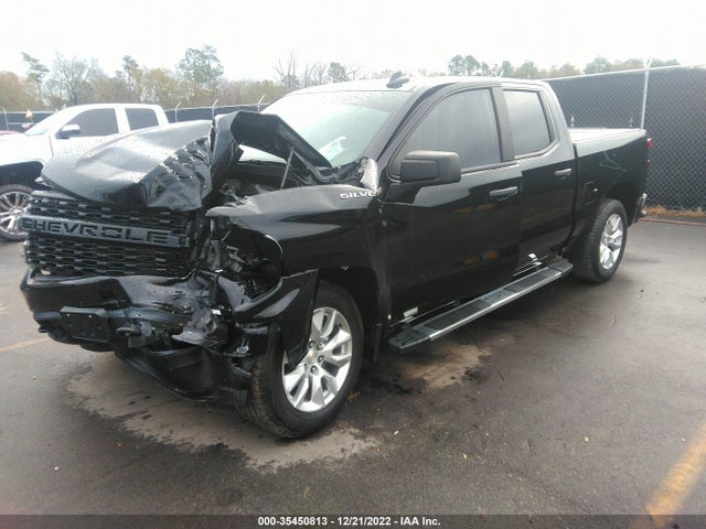 Chevrolet Silverado 1500 Custom 2021 1GCPWBEH3MZ191521 Image 2